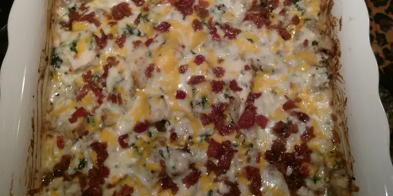 Cukierski Family Farm & Kitchen- Garlic Chicken Bacon Ranch Casserole