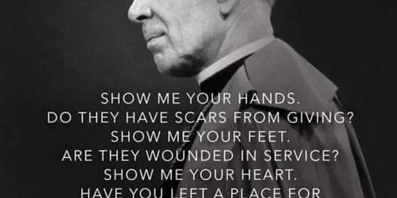 Daily Encouragement & Specials- Show me your hands