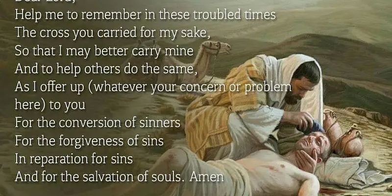 Offering Up Suffering