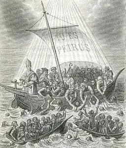 The Barque of Peter is being tossed in stormy waters!