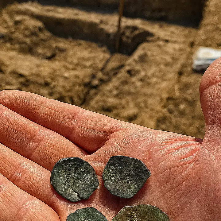 Ancient Byzantine Cup Coins - Master