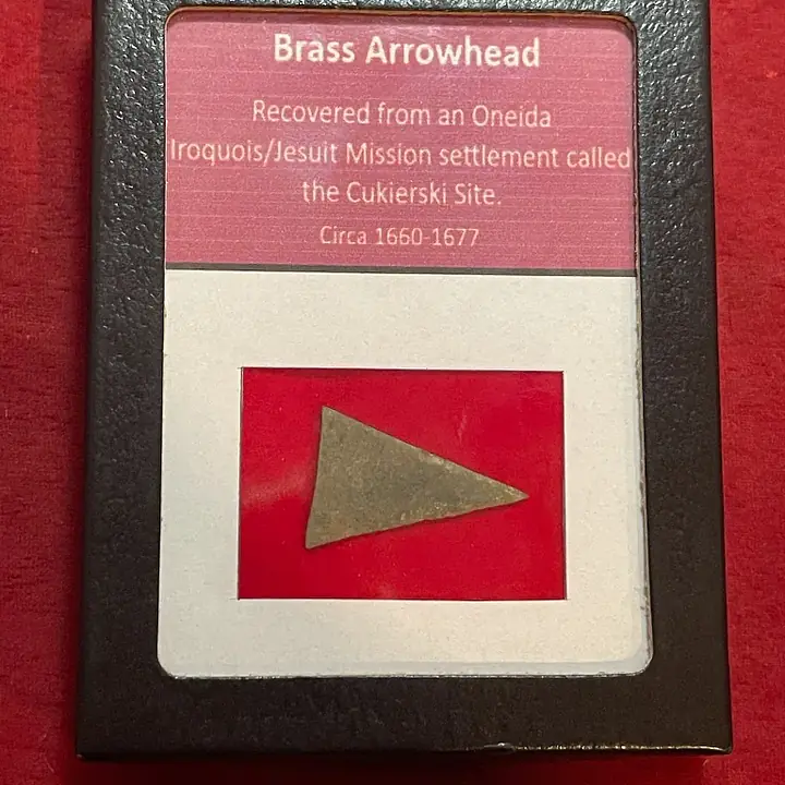 1600's Brass Arrowhead with free eBook! - Master