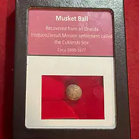 1600's Musket Ball with free eBook! - Master
