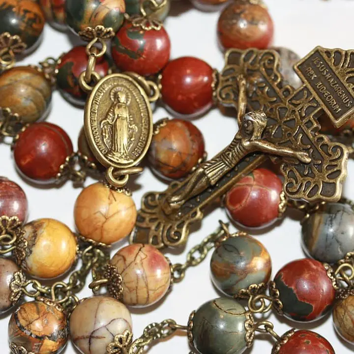 Handmade Heirloom Rosary with Pardon Crucifix- Pediatric Fundraiser - Master