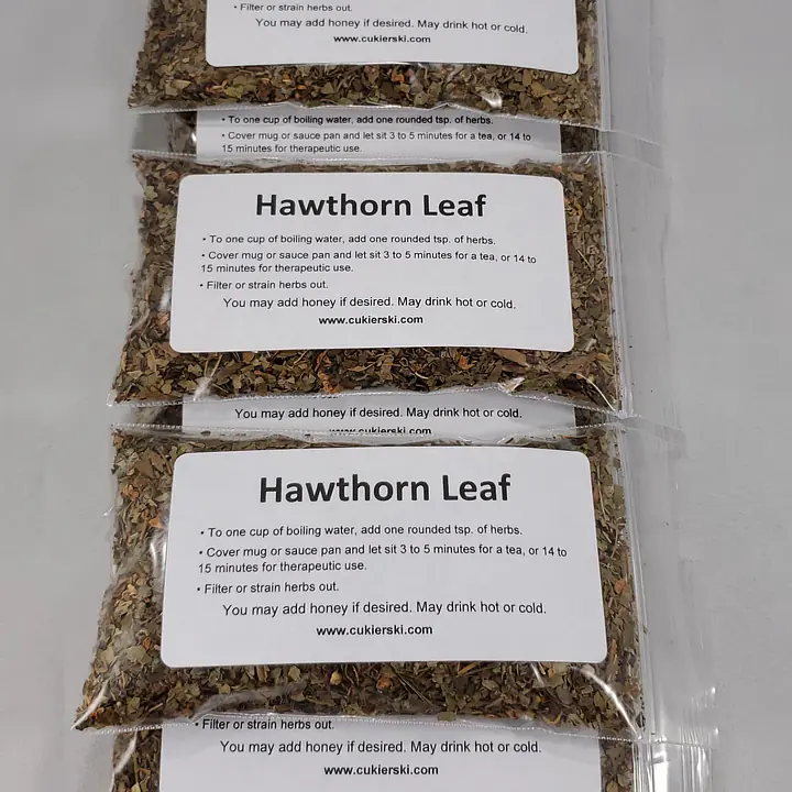 Hawthorn Leaf Tea -package of 6 - Master