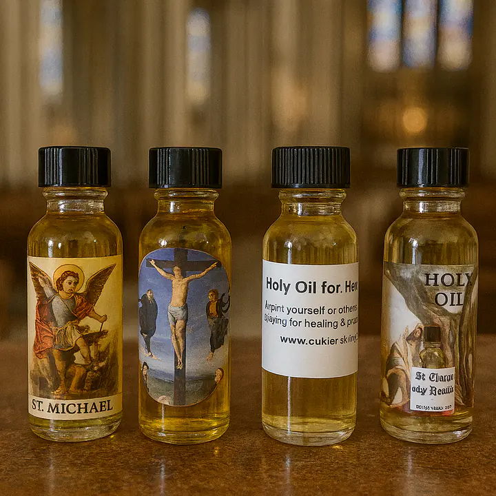 Holy Oil Set for Healing and Spiritual Protection-Pediatric Fundraiser - Master