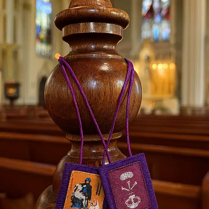 Purple Scapular of Benediction and Protection- Pediatric Fundraiser - Master
