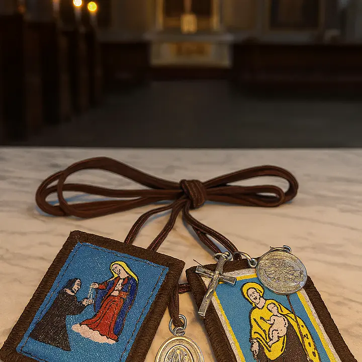 Brown Scapular-package of 3 - Master