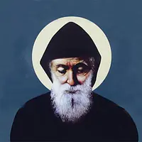 St. Charbel Ex Indumentis Relic Card - Pediatric Fundraiser - Master